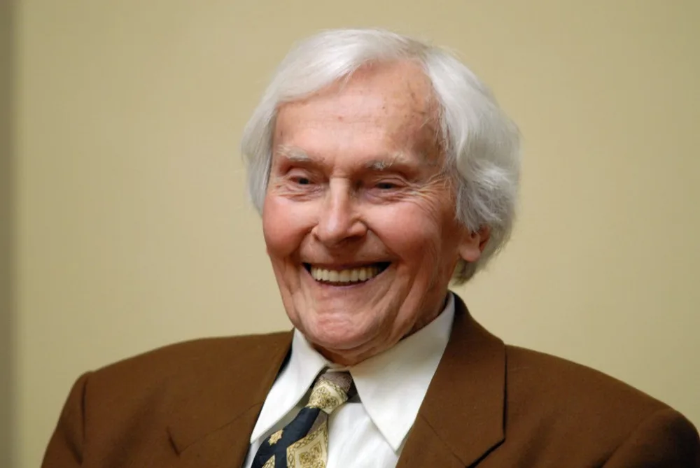 Miroslav Zikmund při návštěvě Plzně v roce 2014