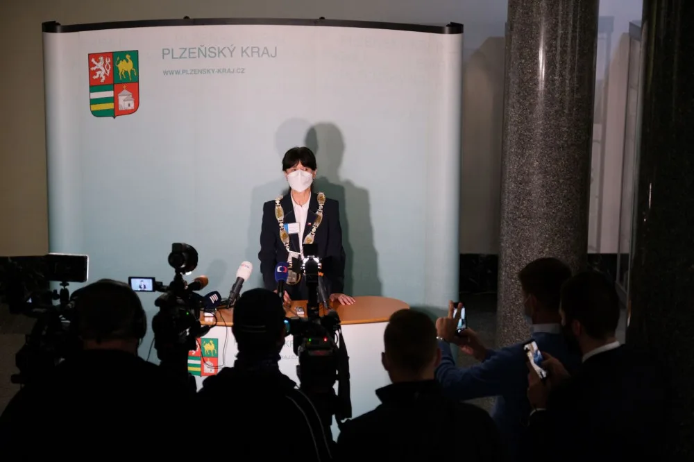 Hejtmanka Plzeňského kraje Ilona Mauritzová (ODS) složila dnes ráno poslanecký mandát