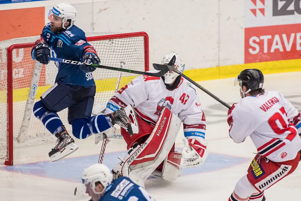 Ani druhý zápas indiánům s HC Olomouc nevyšel, Plzeň prohrála 2:3