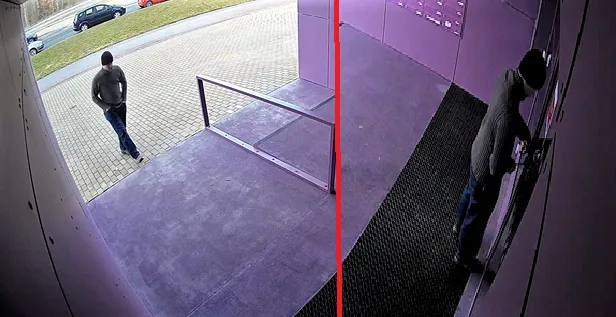 Nepoznal někdo muže na tomto snímku z bezpečnostní kamery?