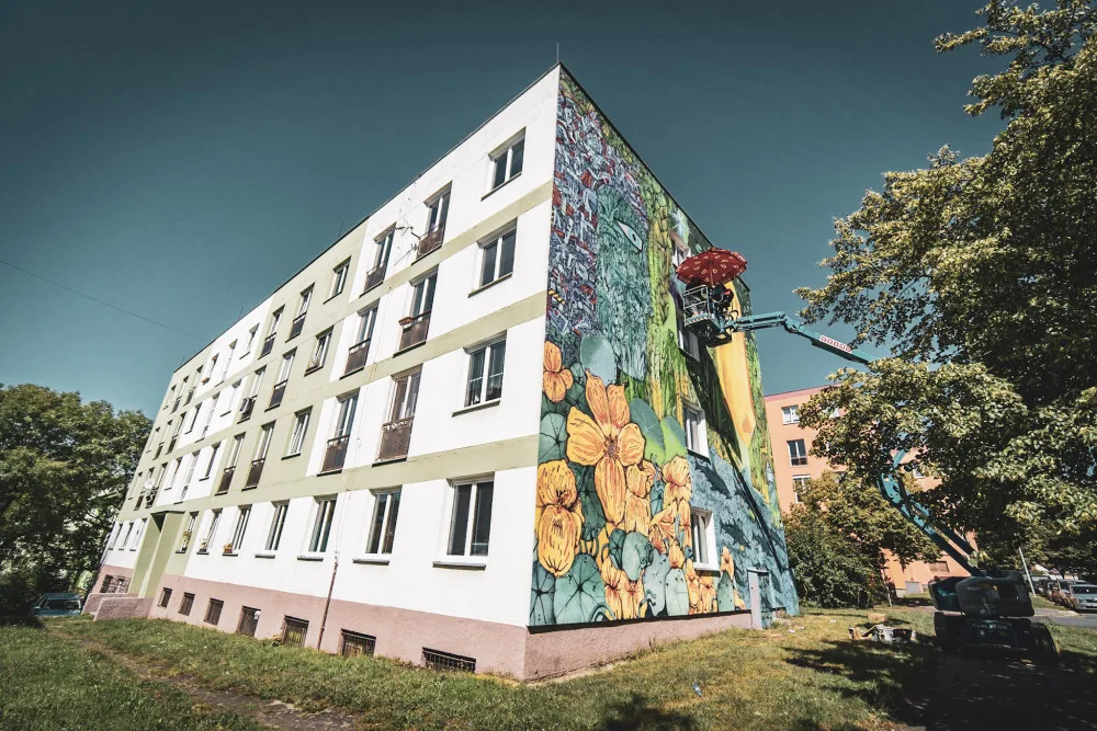 Chcete změnit svůj dům na umělecké dílo? Festival WALLZ hledá plochy pro pomalování