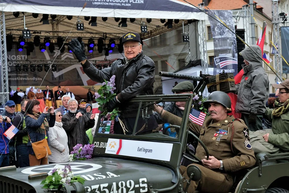 Veterán Earl Ingram: V Plzni jsem se setkal s nejvděčnějšími a nejšťastnějšími lidmi