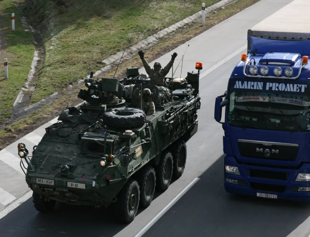 Přes Česko už v minulosti přejelo několik amerických konvojů s technikou