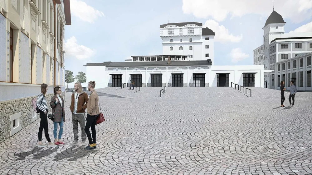 Vizualizace objektu TechTower