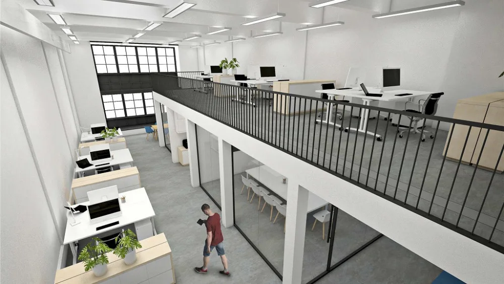 Vizualizace objektu TechTower