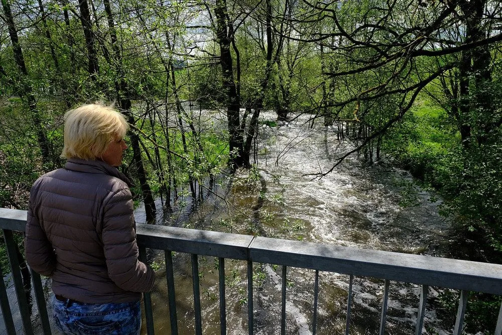 Nejvíce se vylila z břehů Úslava v obci Prádlo, na jediném místě v Česku tam platí 3. stupeň povodňové aktivity