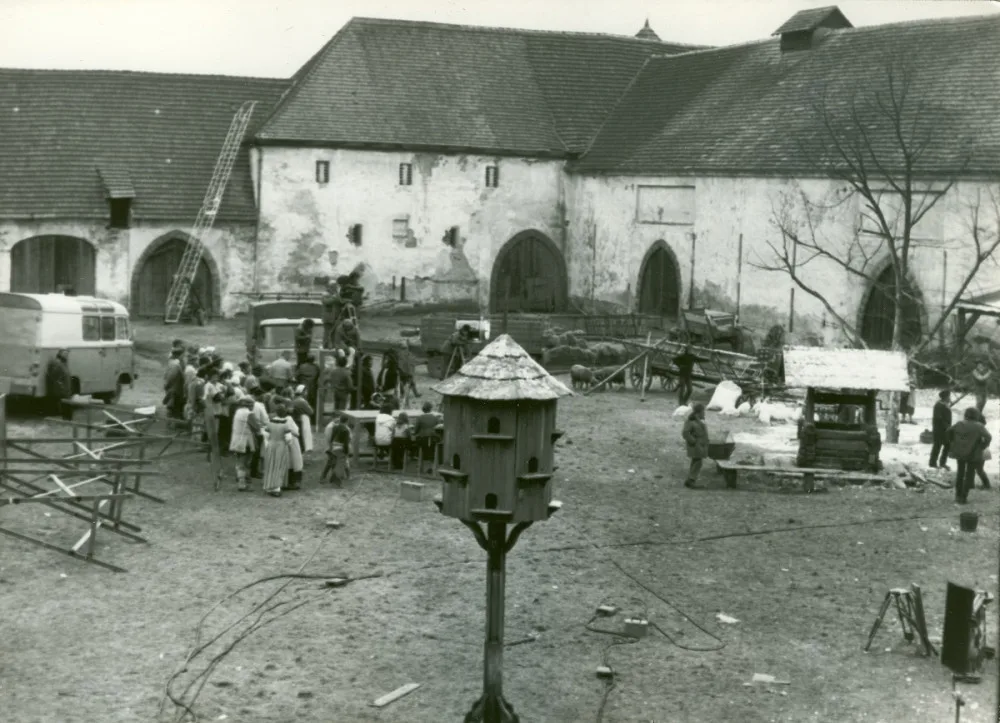 Popelka žije dál, hrad Švihov vzpomíná na natáčení velkou výstavou, foto © Filmové studio Barrandov / DEFA
