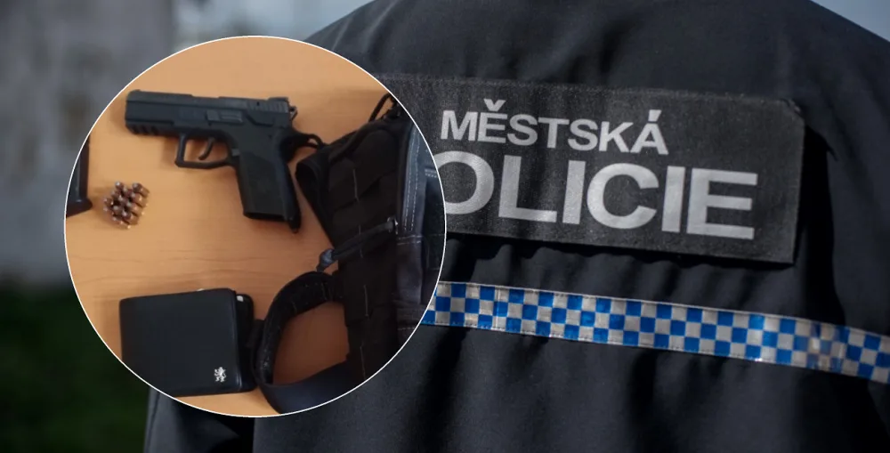 Nalezený batoh zaskočil policisty svým obsahem, byla v něm nabitá zbraň a zásobník