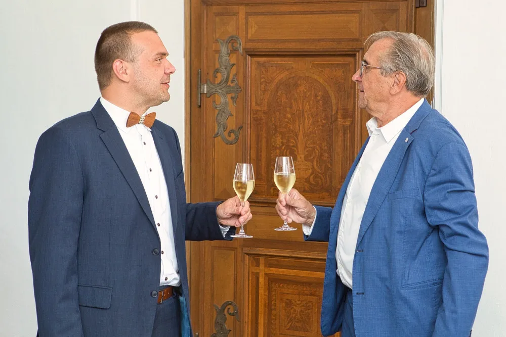 Objeviteli pramenů Amazonky blahopřál k sedmdesátinám primátor Martin Baxa