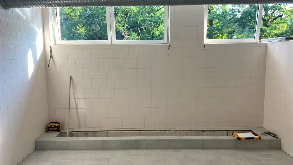 Průběh prací