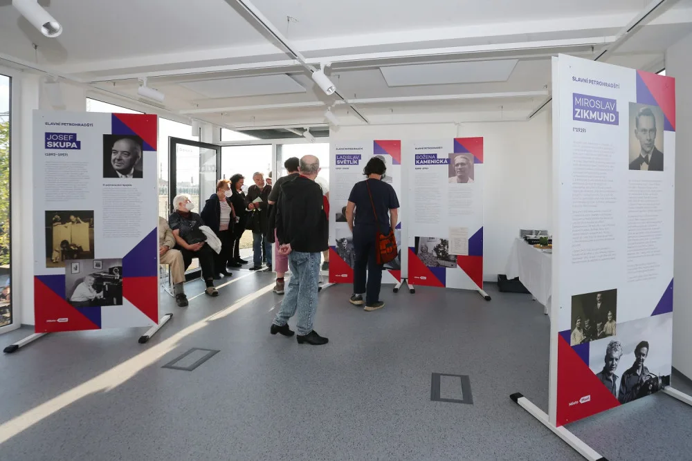 Dělnická čtvrť Petrohrad připomněla své slavné, stopu tam zanechali Gott, Zikmund i Horníček