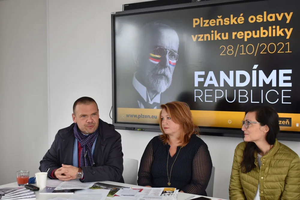 Plzeň se připravuje na oslavy vzniku republiky, připraví 40 atraktivních míst