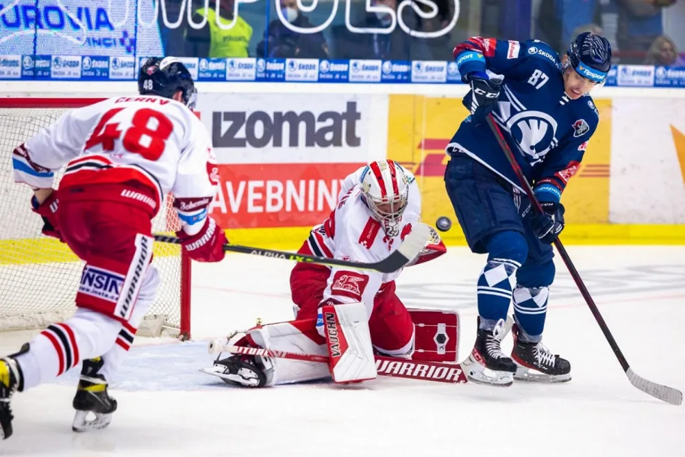 Plzeň na domácím ledě rozdrtila Olomouc vysoko 6:1