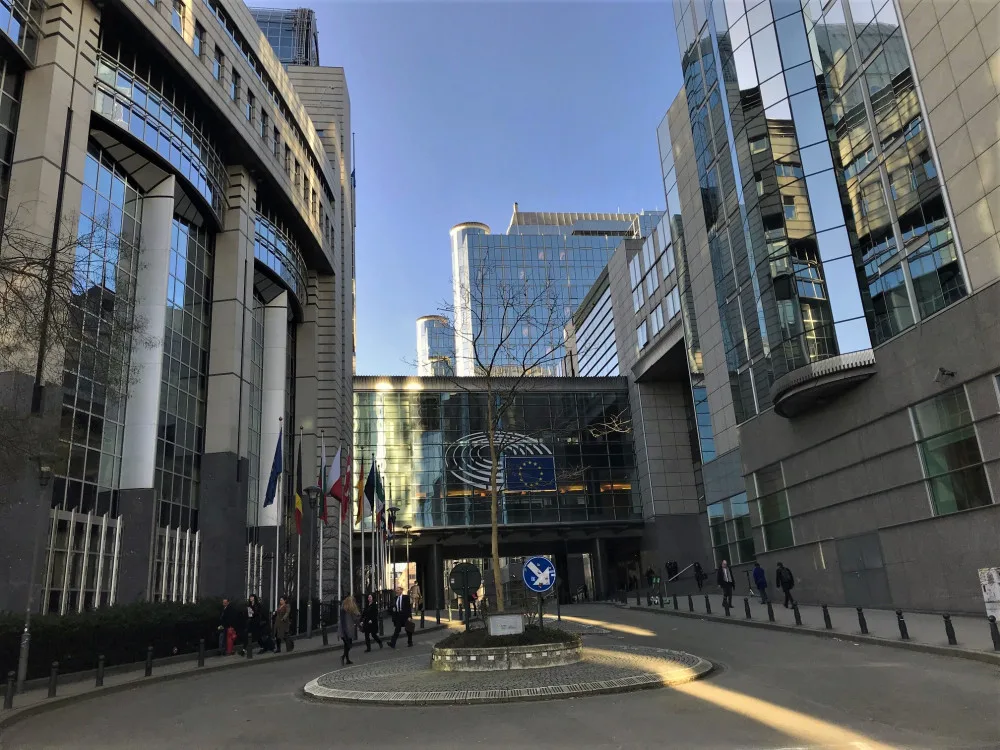 Sídlo Evropského parlamentu v Bruselu