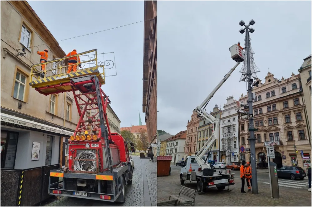foto: Josef Smolík, vedoucí střediska veřejného osvětlení ve společnosti PMDP