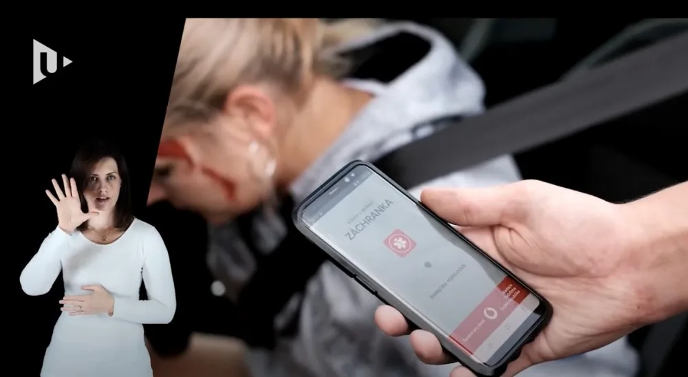 Studenti spolu s pedagogy vytvořili výuková videa o první pomoci, určena jsou i pro neslyšící