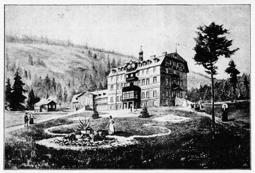Ve své době patřil hotel mezi nejluxusnější v celé Evropě