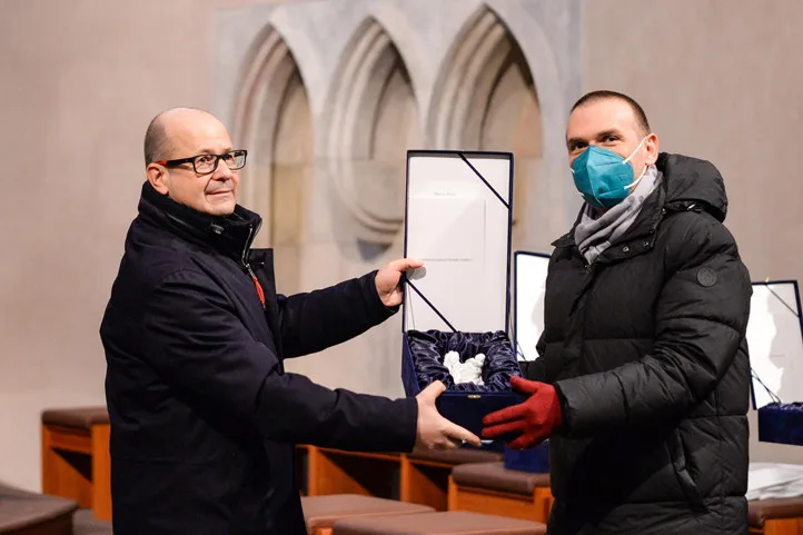 Kopii zázračné plzeňské madony převzal i primátor Plzně Martin Baxa
