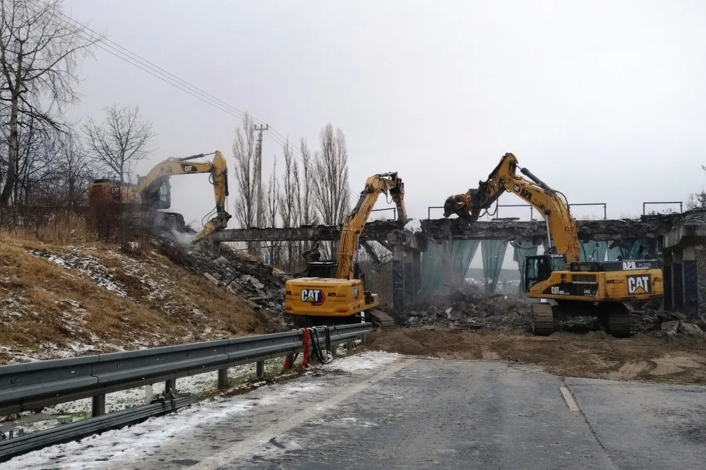 Demolice mostu v Chotíkově, foto: Markéta Čekanová