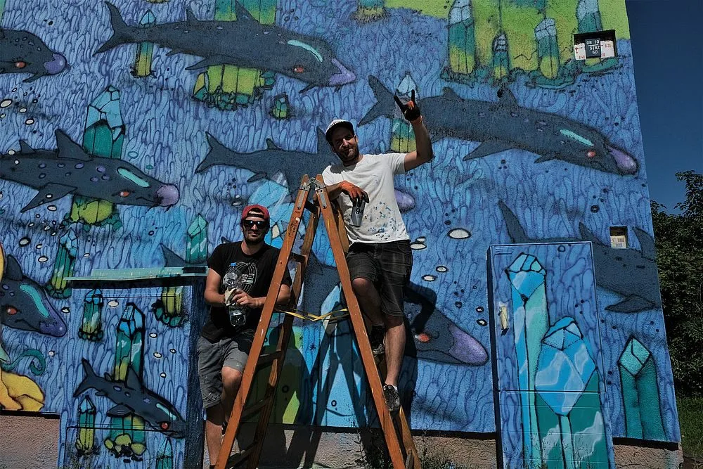 Pro festival Wallz hledají jeho organizátoři v Plzni vhodné plochy, ty se pak promění v umělecká díla