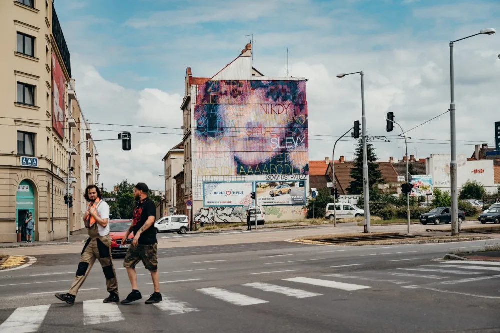Pro festival Wallz hledají jeho organizátoři v Plzni vhodné plochy, ty se pak promění v umělecká díla