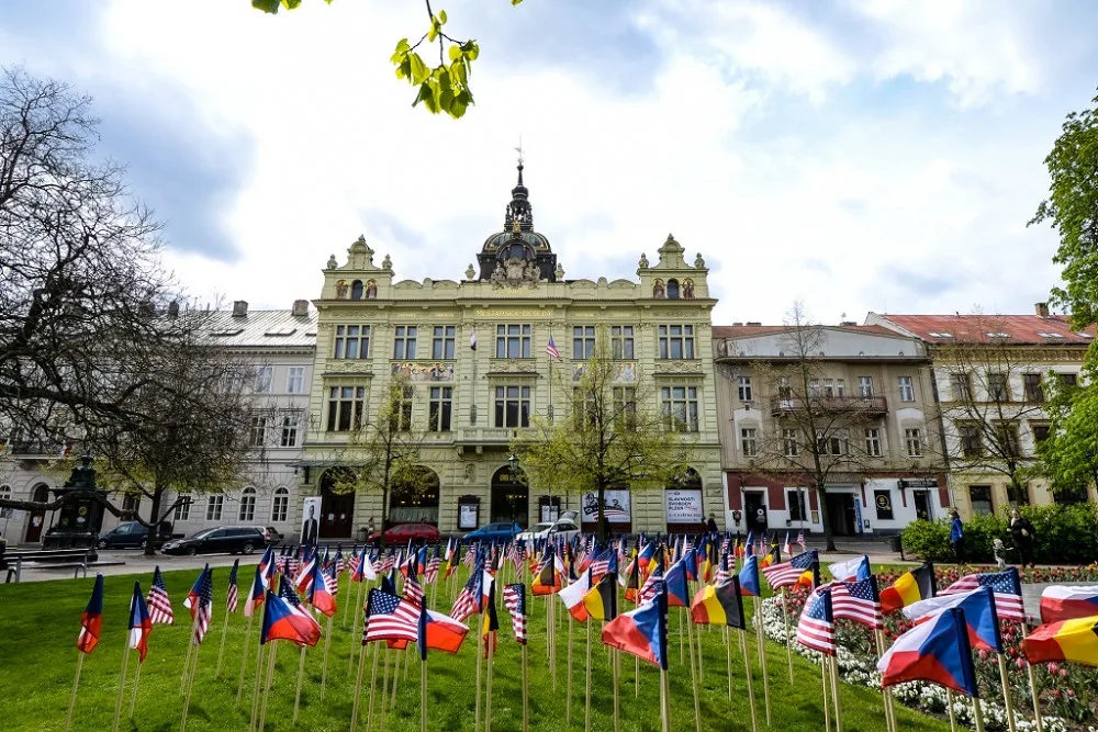Měšťanská beseda během Slavností svobody, foto: Magistrát města Plzně
