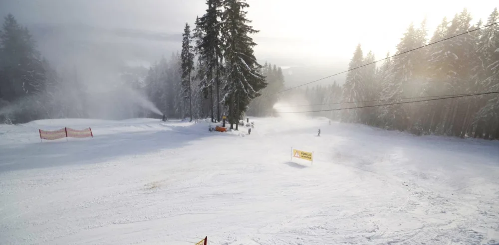Na sjezdovkách Ski&Bike Špičák leží až 70 cm sněhu