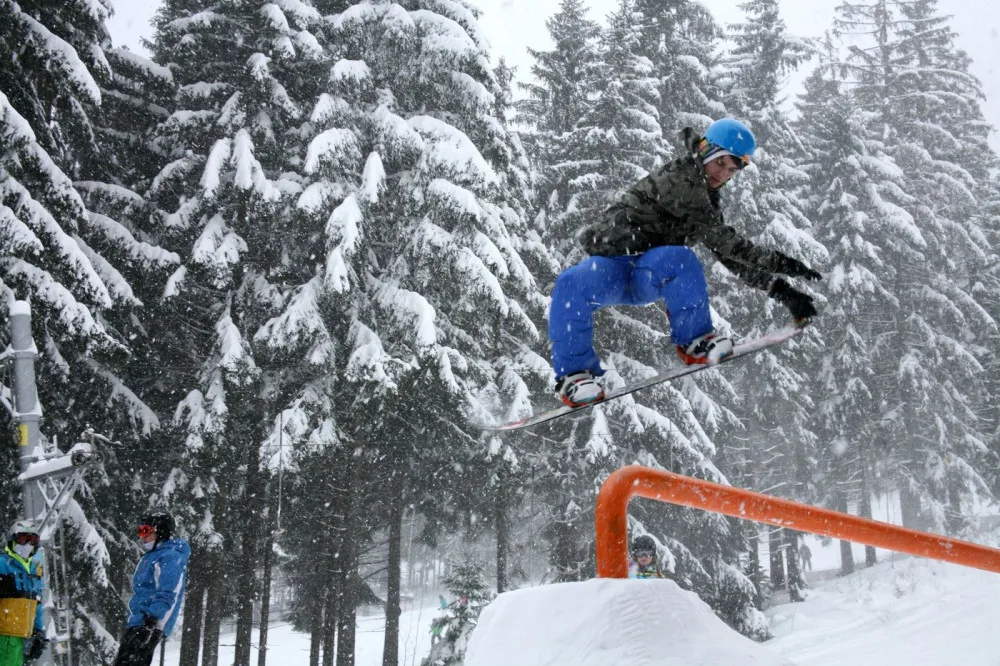 O víkendu už bude ve Ski&Bike Špičák otevřený i snowpark