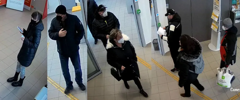 Policie hledá svědky incidentu na plzeňské poště prostřednictvím fotografií z kamerového systému
