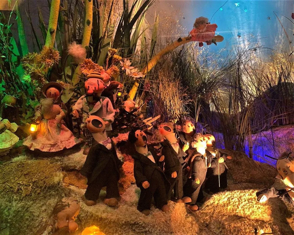 Dioráma Svatba u Broučků, foto: Muzeum loutek