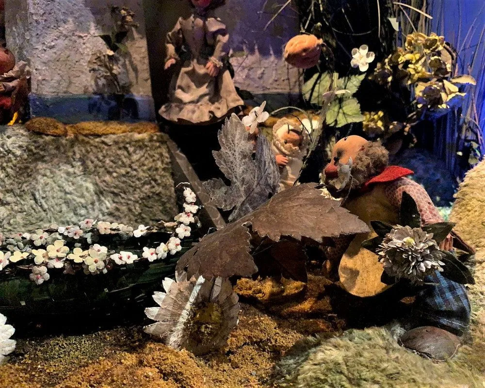 Dioráma Svatba u Broučků, foto: Muzeum loutek