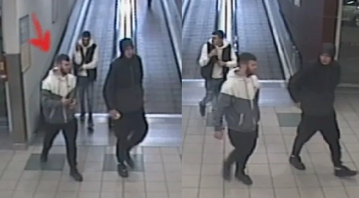 Policie pátrá po totožnosti osob ze snímků z bezpečnostní kamery v souvislosti s trestnou činností