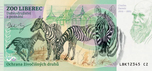 Plzeňská zoo se pochlubila novými sběratelskými bankovkami, zobrazují úspěšné odchovy i erbovní plameňáky