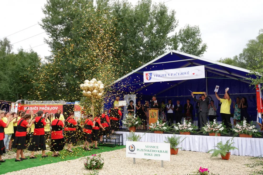 Zatím poslední Vesnicí roku Plzeňského kraje byl v roce 2019 vyhlášen Pačejov