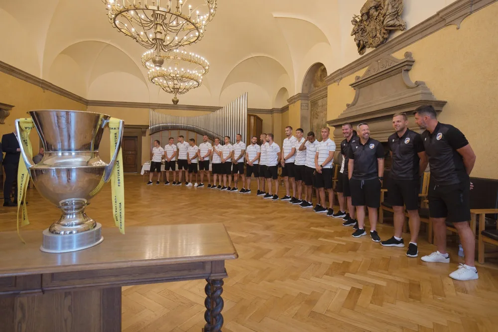 Viktoriánům poděkovalo za mistrovský titul vedení města Plzně