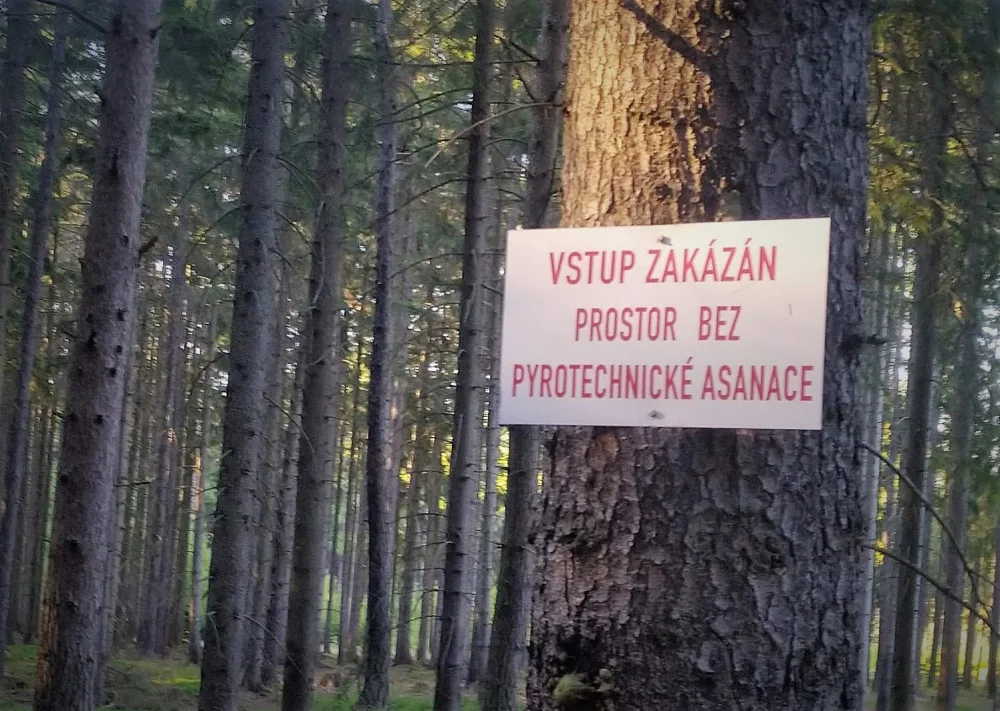 Pátrací akce po ztracené ukrajinské ženě