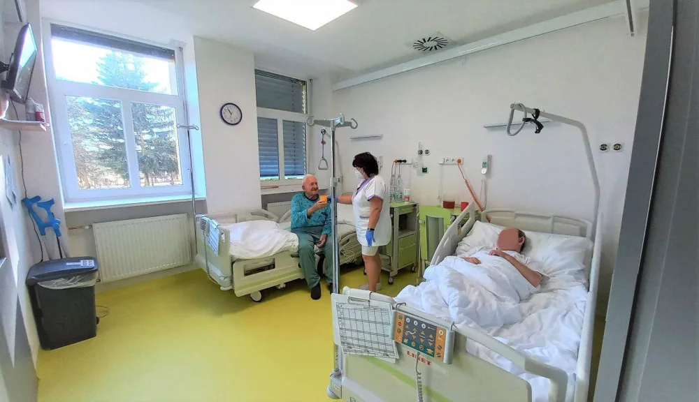 Rekonstrukce oddělení následné péče ve Stodu míří do finále, přibyla nová lůžka i vyšetřovna