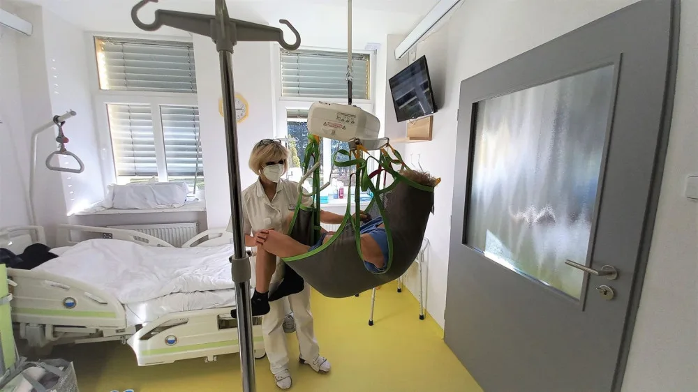 Rekonstrukce oddělení následné péče ve Stodu míří do finále, přibyla nová lůžka i vyšetřovna