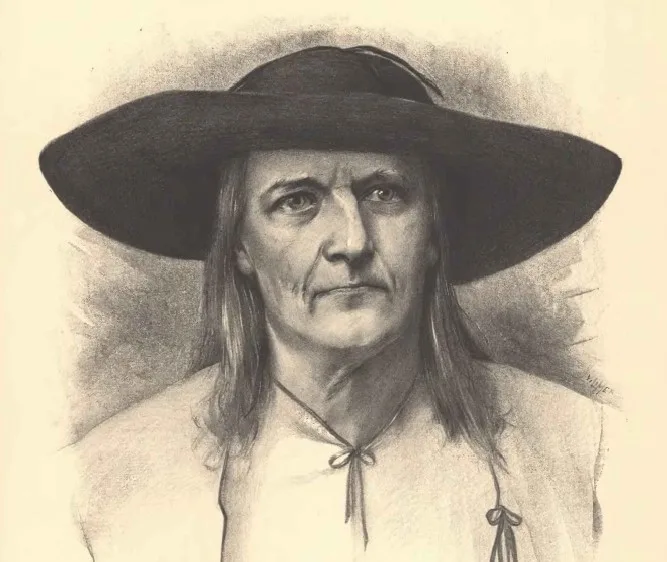 Jan Sladký Kozina na kresbě od Jana Vilímka