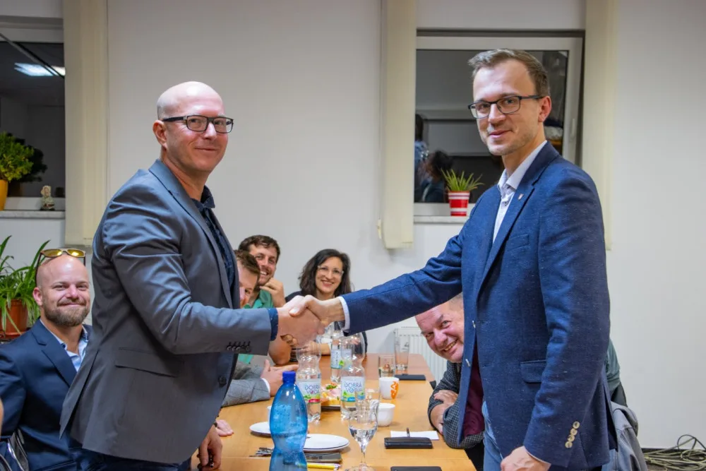 Petr Vrána a Jan Straka