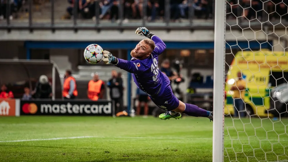 Plzeňský gólman Staněk je zraněný, viktoriánům bude chybět minimálně ve víkendovém utkání s Bohemians