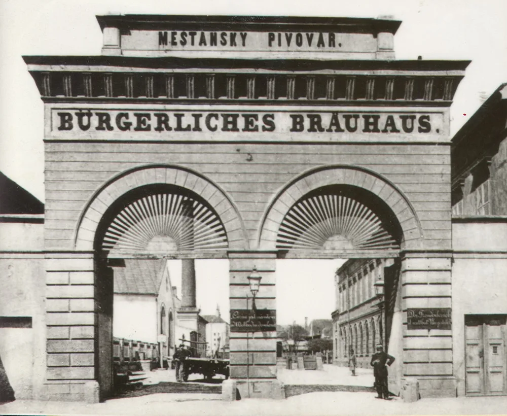 Jubilejní brána v roce 1868