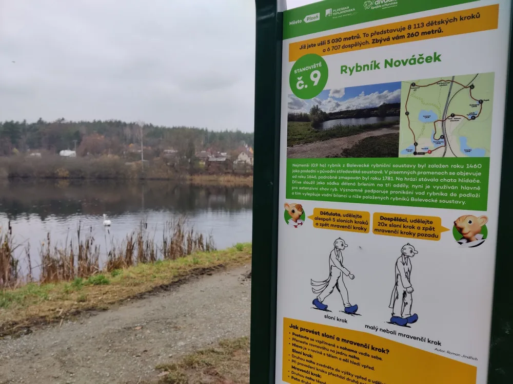 Zážitkový okruh Spejbla a Hurvínka u boleveckých rybníků se rozrostl o nové sochy