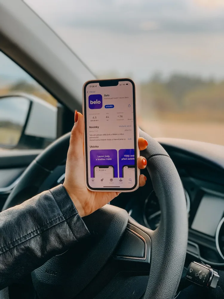 Taxi appka Belo vozí Plzeňáky již druhým rokem