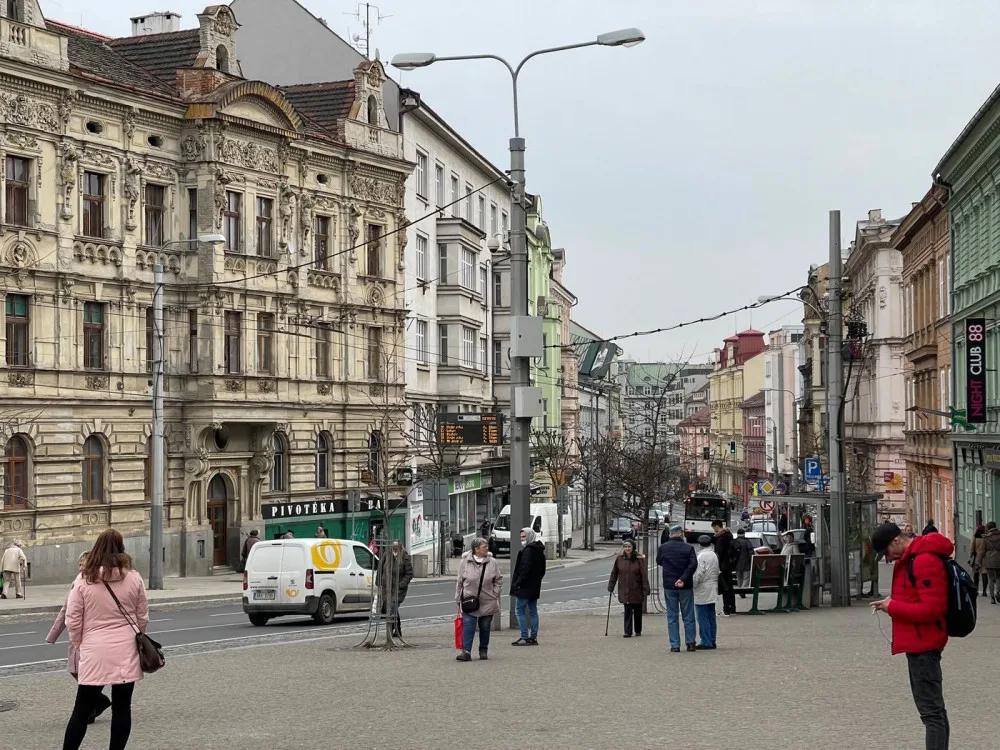 Americká třída je hlavně v noci velmi rizikovým místem v centru Plzně