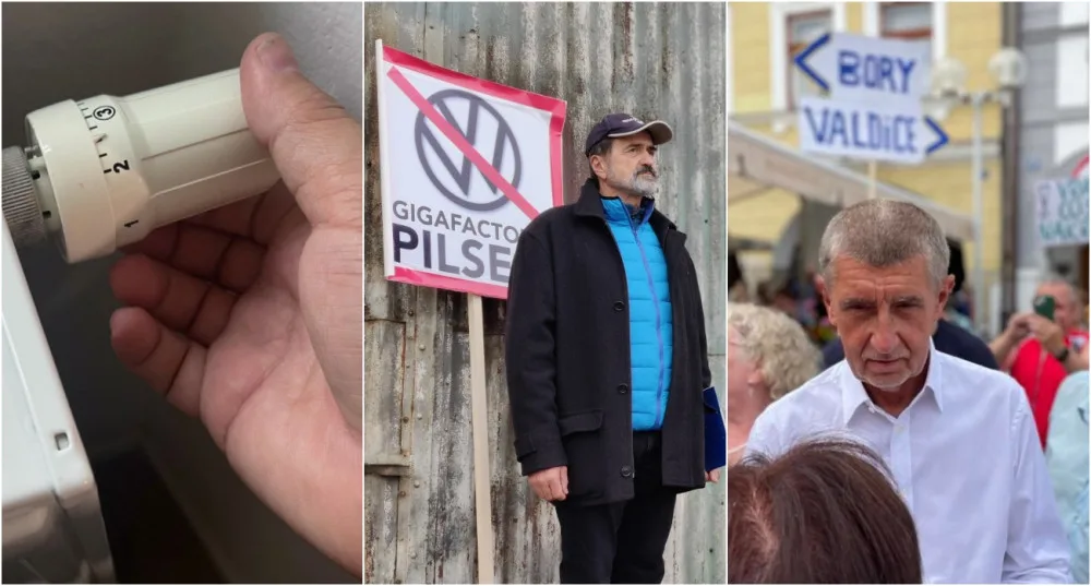 LISTOPAD 2022: Zdražení tepla, protest pilotů v Líních i web mapující Babišovy lži