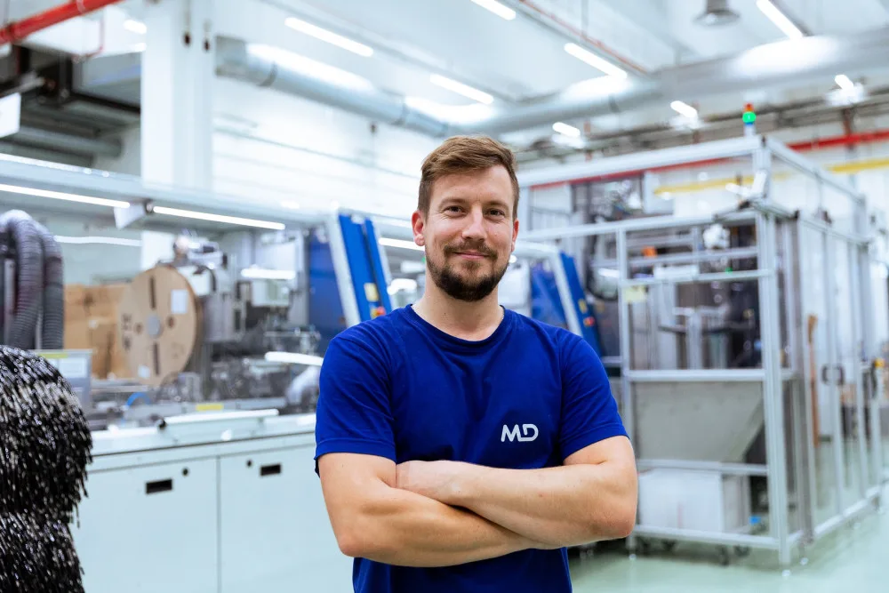 Jsme o krok napřed! Máme know-how, vývoj i výrobu, říká technickým ředitel MD Elektronik Petr Gallivoda