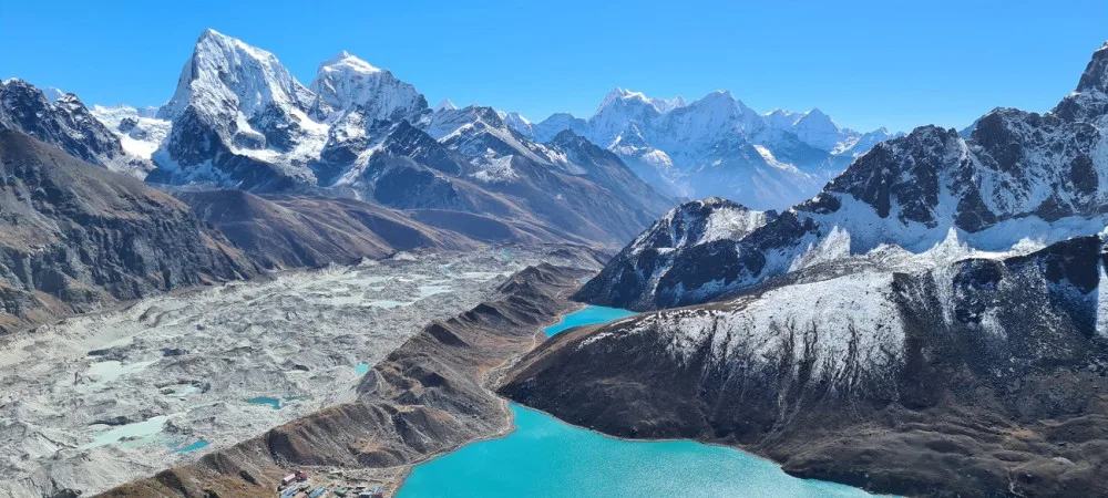 SAMA V NEPÁLU: Gokyo lakes jsou jako nepálské Lago di Garda