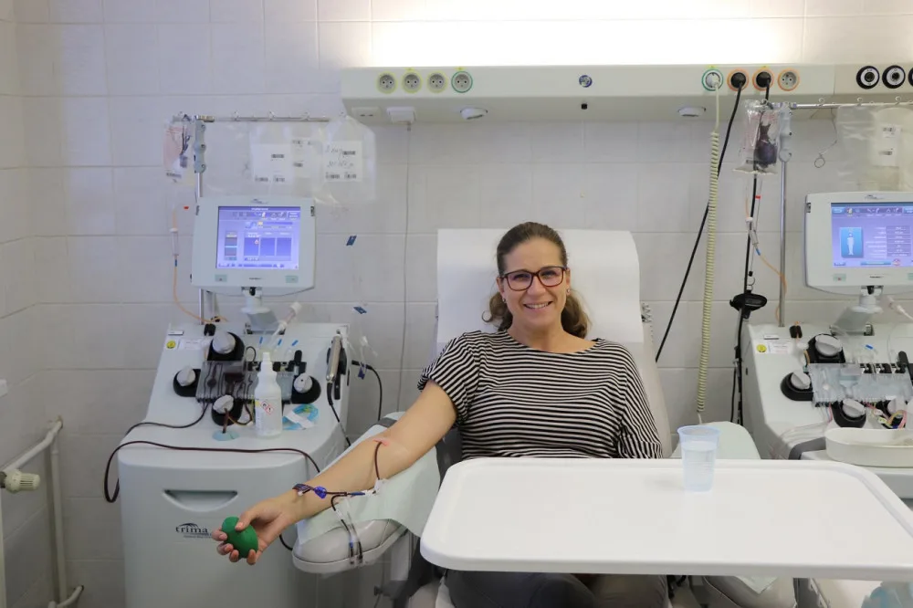 Fakultní nemocnice Plzeň hledá nové dárce krevních destiček pro léčbu lidí s leukémiemi. Toto dárcovství nebolí