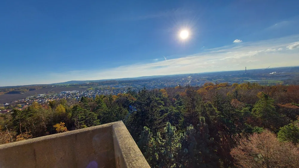 Výhled z rozhledny, zdroj: Rozhledna Chlum
